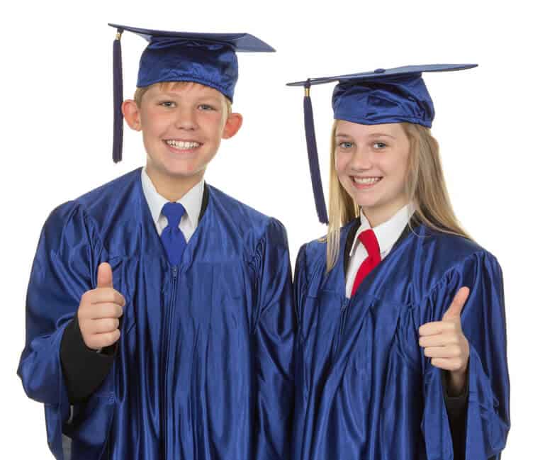 Children-graduating-school